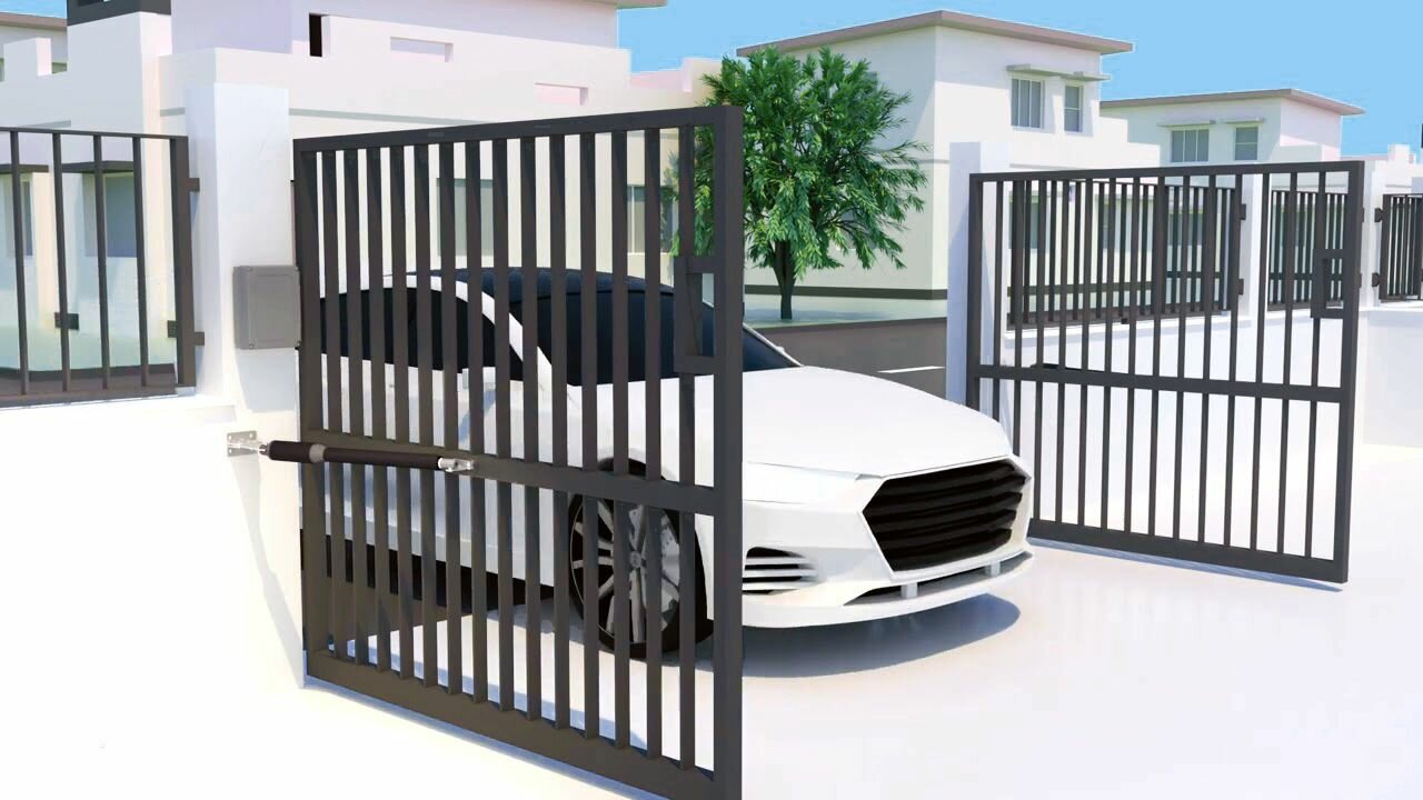 Комплект линейных приводов 24В для распашных ворот Home Gate 200DC