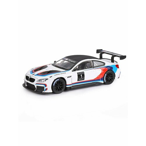 Модель машины BMW M6 GT3 1:32 (14см) инерция модель машины audi rs 7 sportback 1 32 14см инерция