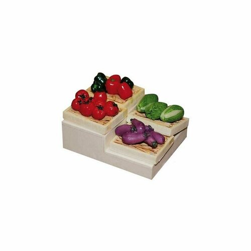 Декоративные элементы Мини овощи, 1 набор