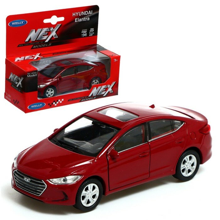 Модель машины Hyundai Elantra, масштаб 1:38 Welly - фото №17
