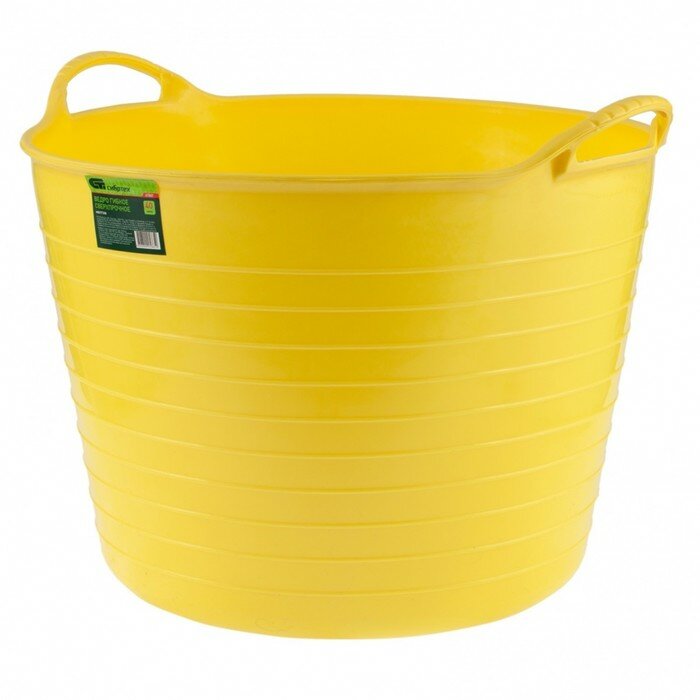 Ванна хозяйственная гибкая 40 л d-462 см желтое