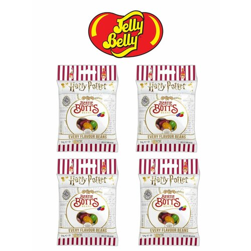 Jelly Belly,  Bertie Botts  Harry Potter, 54 * 4 