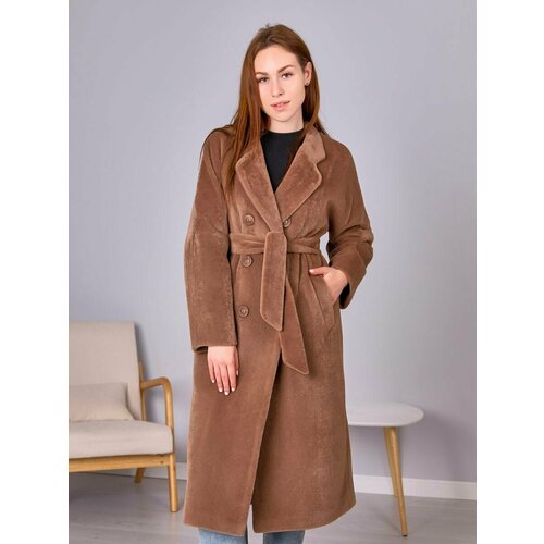 фото Пальто louren wilton, размер 50, коричневый