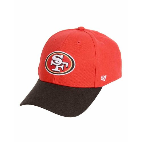 фото Бейсболка '47 brand, размер os, черный, красный