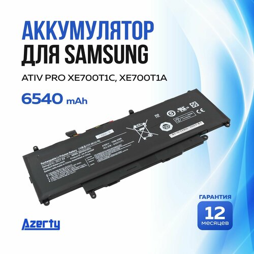 Аккумулятор AA-PLZN4NP для Samsung Ativ Pro XE700T1C / XQ700T1C новый процессорный кулер вентилятор для samsung ativ смарт планшетный пк xe700 xe700t1c xe700t1a a06us xe700t1a ba31 00134a kdp0505ha 5v 0 4a ch27