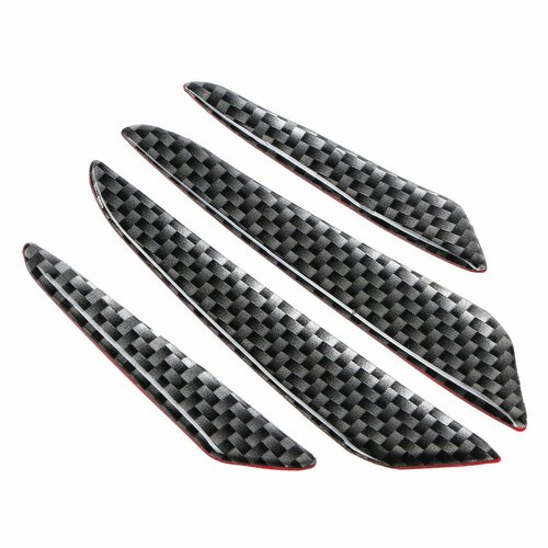 Накладка на дверь TORSO противоударная черный карбон набор 4 шт 285₽