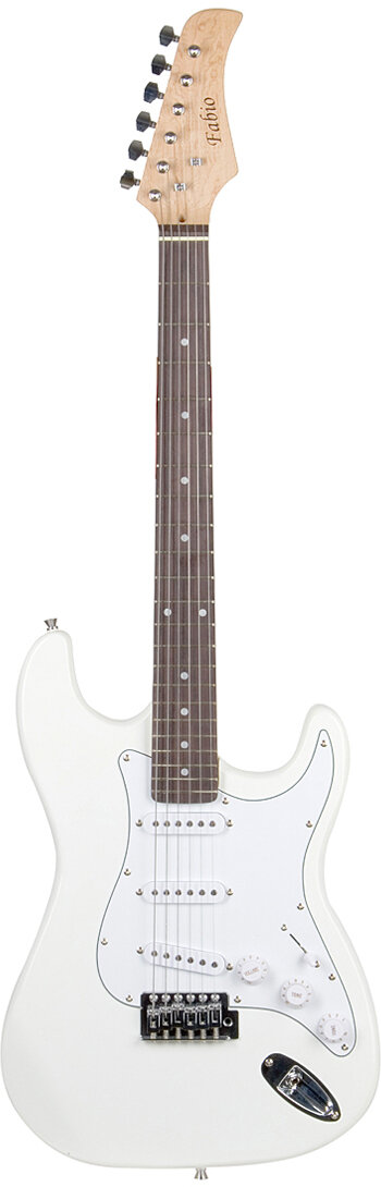 Электрогитара (Stratocaster) Jordani ST100 White