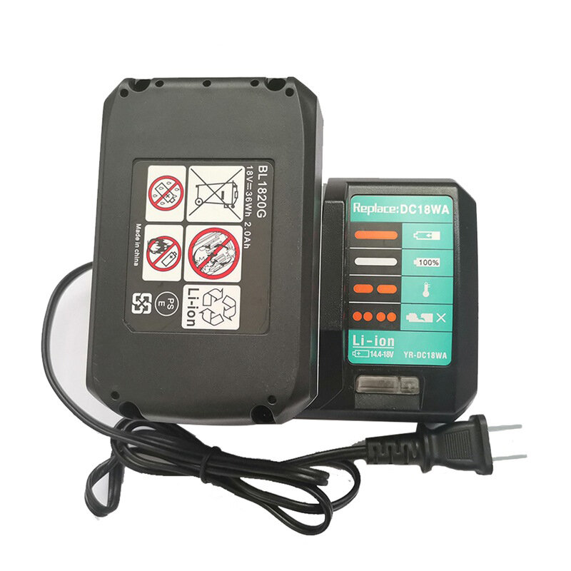 Зарядное устройство MyPads для шуруповерта Makita DC18WA 18V 2.0A блок питания от сети — фото 1