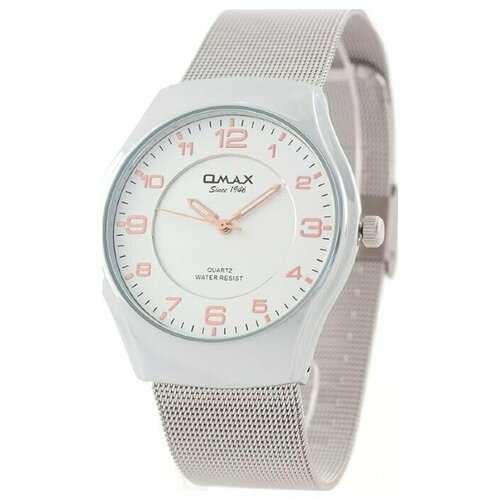 фото Наручные часы omax quartz, серебряный
