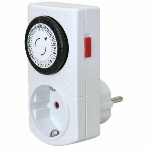 Таймер REV механический с принудительным вкл и отключением на 24 часа с интрвалом 30мин 779₽