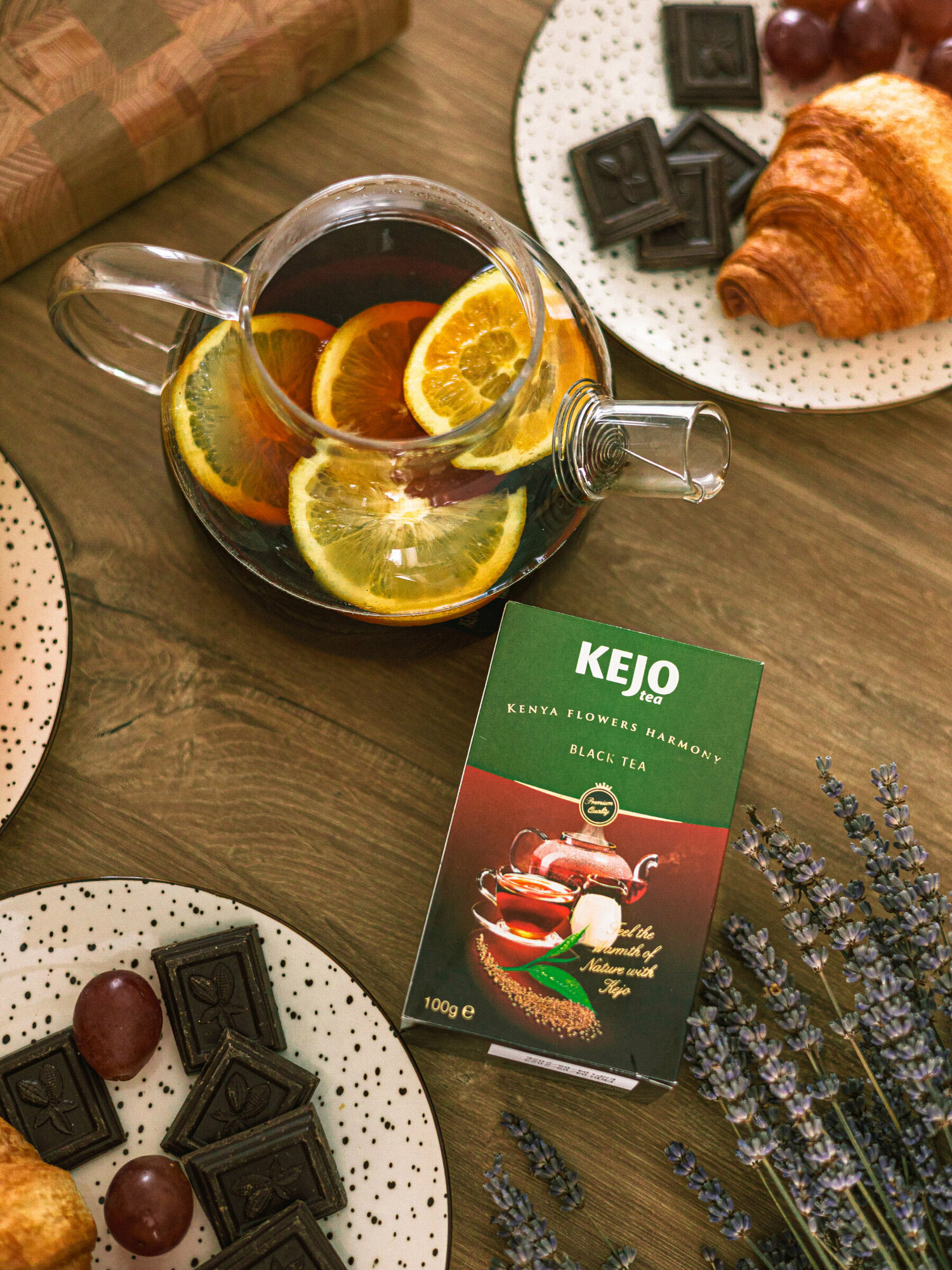 Чай черный KENYA FLOWERS HARMONY KejoTea, 100гр Kejo Tea - фото №10