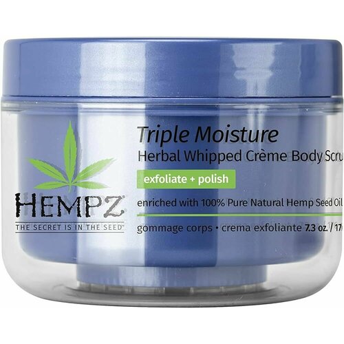 HEMPZ Скраб для тела Triple Moisture скраб для тела hempz triple moisture 176 гр