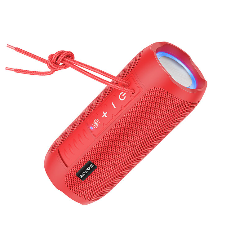 Колонка Bluetooth 5.1 2*5W 1200mAh Borofone BR21 Red