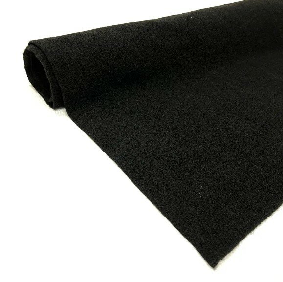 фото Декоративный обивочный материал Карпет Шумология черный / 150 x 200см / Материал для перетяжки салона / Карпет без клея