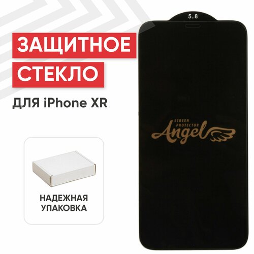 Защитное стекло WK Angel High Clear для смартфона Apple iPhone 11, XR, 3D, 0.15мм, 9H, черная рамка