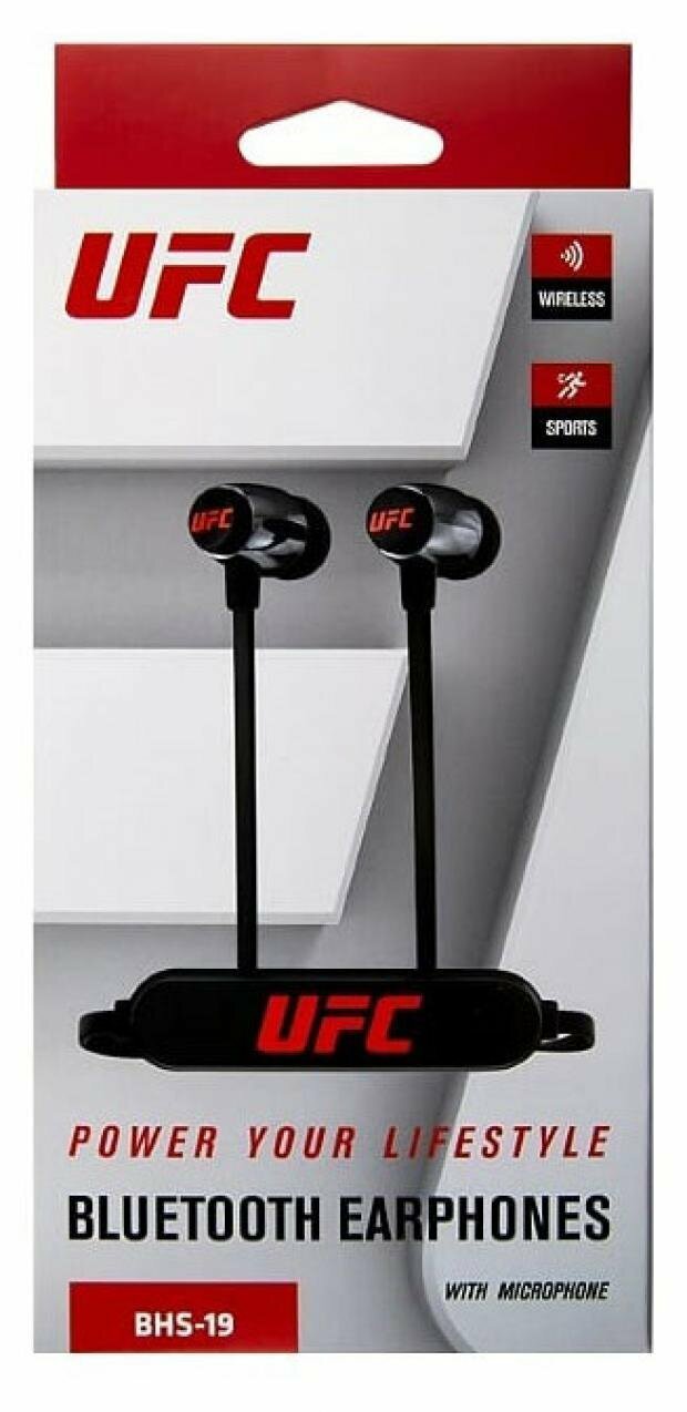 Наушники Red Line UFC BHS-19 Black - фото №4