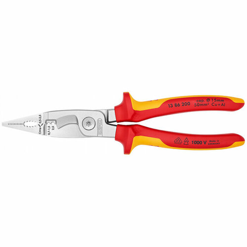 Электромонтажные клещи KNIPEX KN-1386200