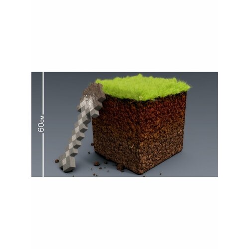 Постер по игре Маинкрафт (Minecraft)