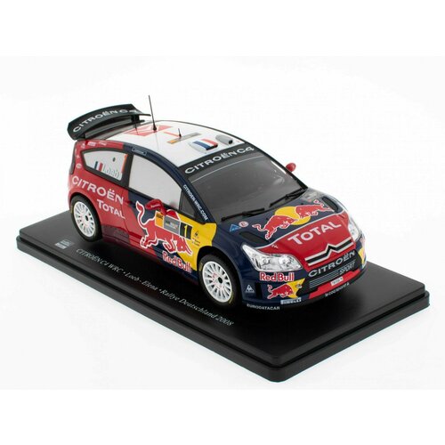 CITROEN C4 WRC #1 Citroen Total WRT Loeb/Elena Winner Rally Germany Чемпион мира 2008, масштабная модель коллекционная