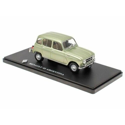 RENAULT 4s Argentina 1971 Metallic Green, масштабная модель автомобиля коллекционная