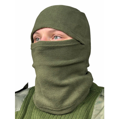 фото Шапка военпро, размер 44/54, зеленый