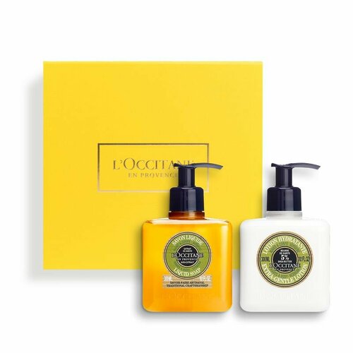 LOccitane en Provence Подарочный набор средств для ухода за кожей Gentle Shea Verbena Hands Body Care Duo 16650₽