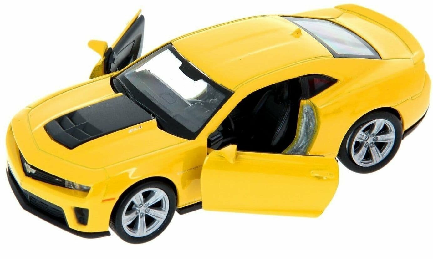 Модель машины 1:34-39 Chevrolet Camaro ZL1 (Welly 43667)желтый