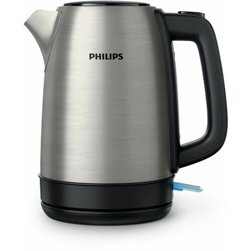Чайник электрический PHILIPS HD9350/90 электрочайник philips hd9350 90 1 7l black silver