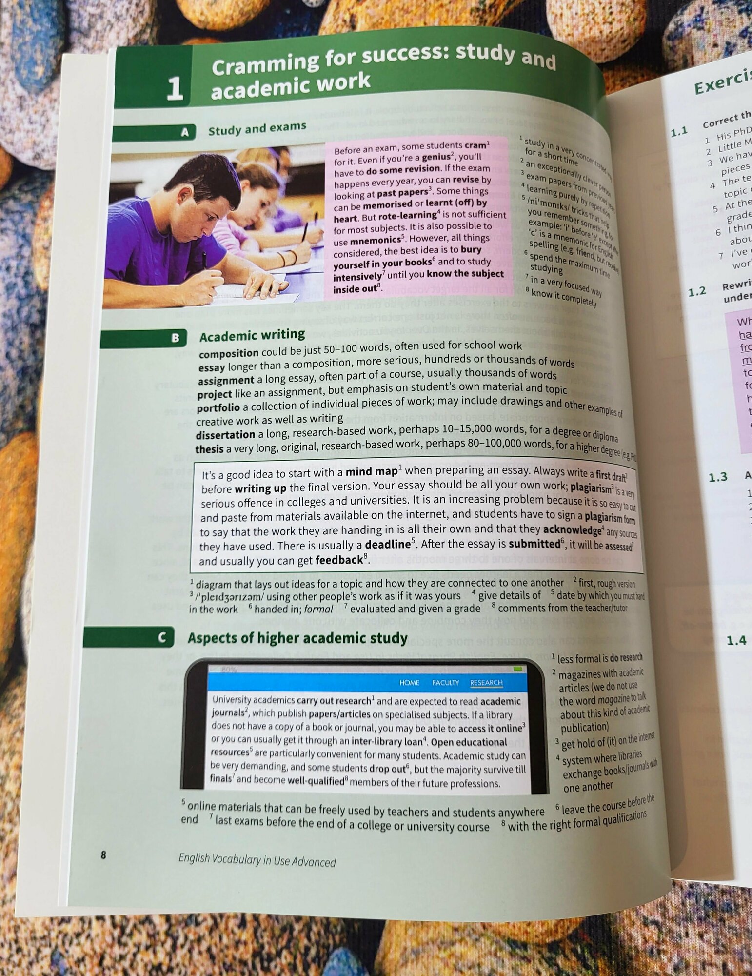 McCarthy M., O`Dell F. "English Vocabulary in Use. Advanced. Book with Answers" мелованная - фото №17
