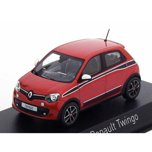 Renault Twingo Sport Pack 2014 Flamme Red красный, масштабная модель коллекционная