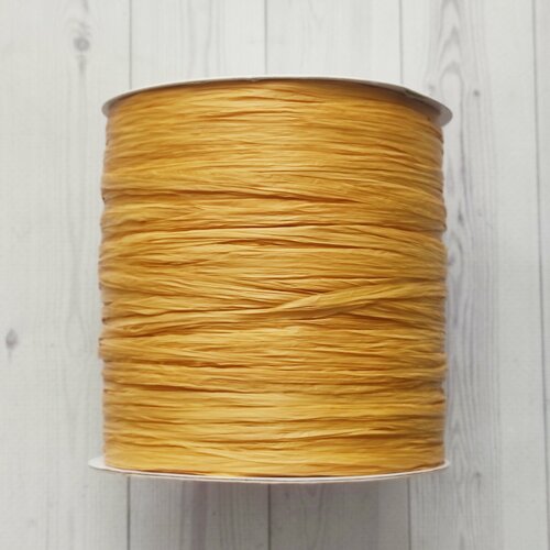 Пряжа Raffia Ispie (Рафия), 100% целлюлоза, Джинжер (Ginger) D42, 250 м