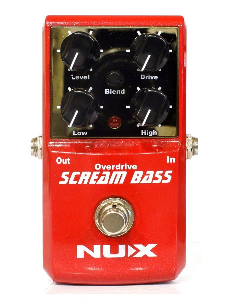 Педаль перегруза для бас-гитары NUX(Twinote) Scream-Bass
