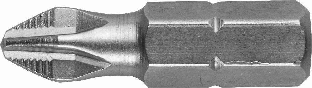 Биты STAYER PROFI хвостовик C 1/4 PH №2 25мм 2 шт