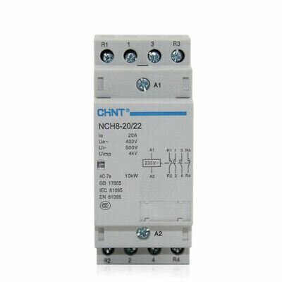Модульный контактор CHINT NCH8-20/22 20А 220В 2НО + 2НЗ