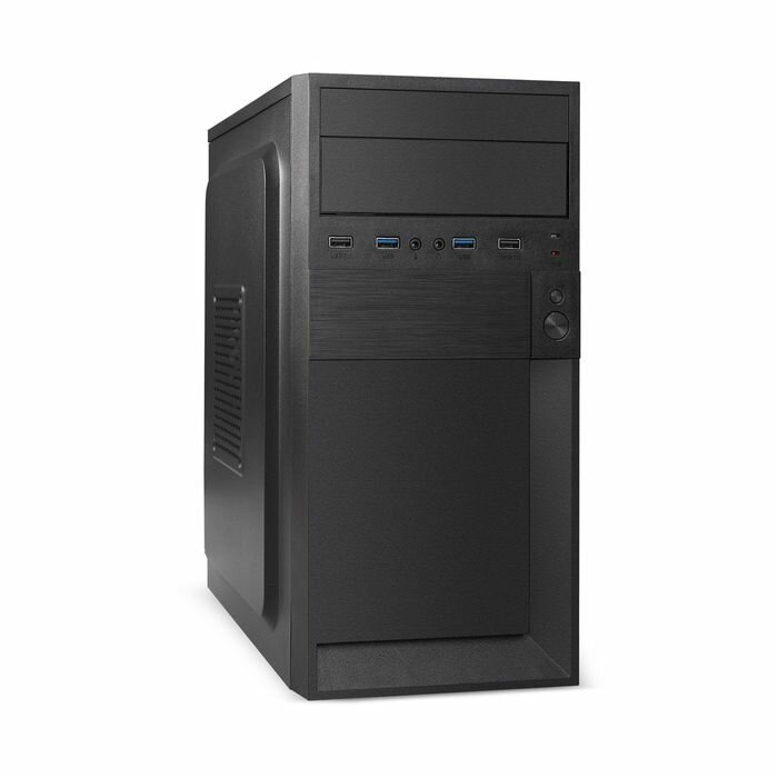 Компьютерный корпус EXEGATE BAA-105U2-01 Black, mATX, NoPSU, 2xU2, 2xU3