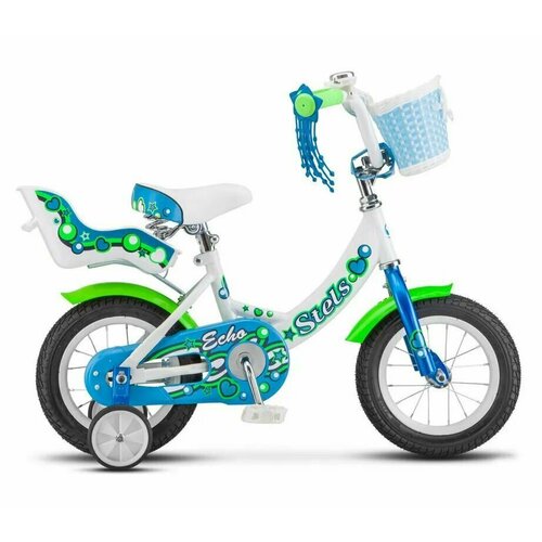 Велосипед детский ECHO 12 V020 Белый-морская-волна рама 8 11162₽