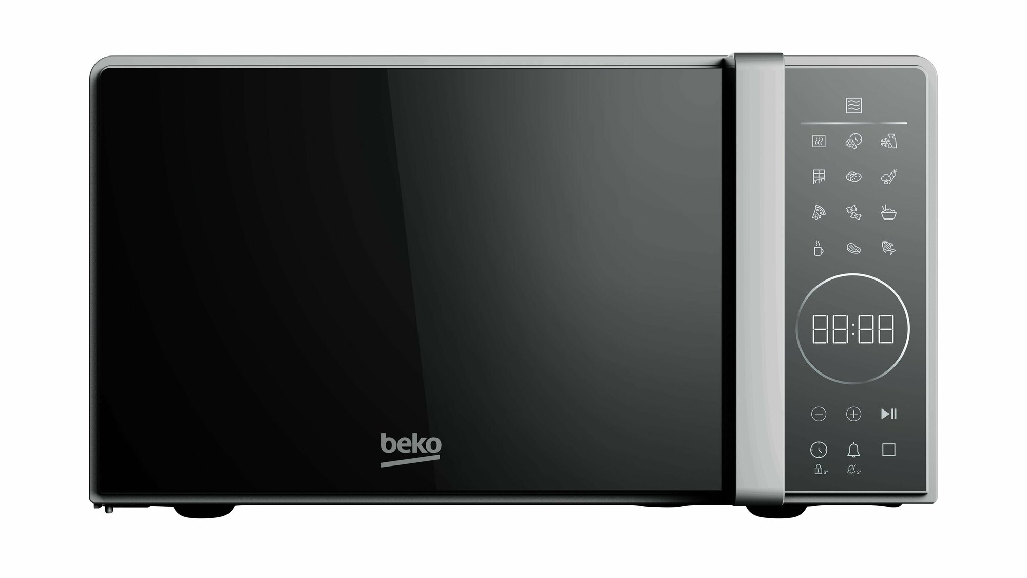 Микроволновая печь Beko MOC20130SFB, серебристый