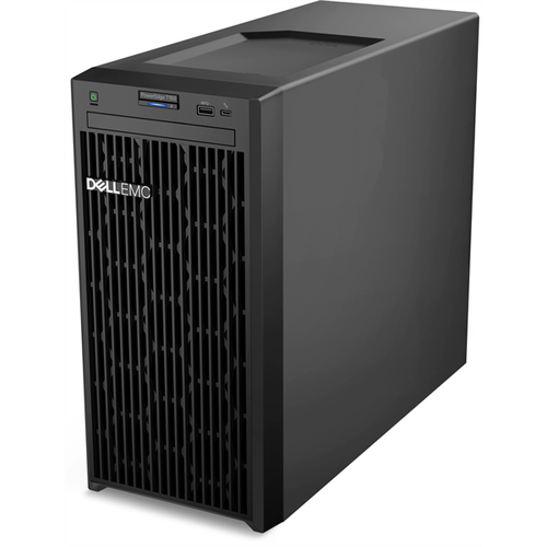 DELL PowerEdge T150 4LFF/E-2314/1x16GB UDIMM/PERC S150/1x2TB SATA 7,2k cab./2xGE LOM/noDVD/IDRAC9 basic/TPM 2.0 v3/300W/1YWARR
