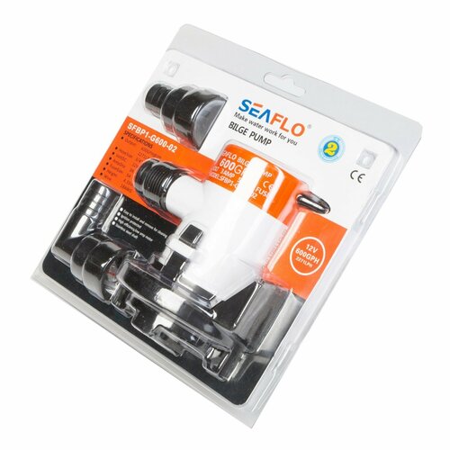 Помпа водооткачивающая SFBP1-G600-02 трюмная электрическая под патрубок 19 мм 12V 2848₽