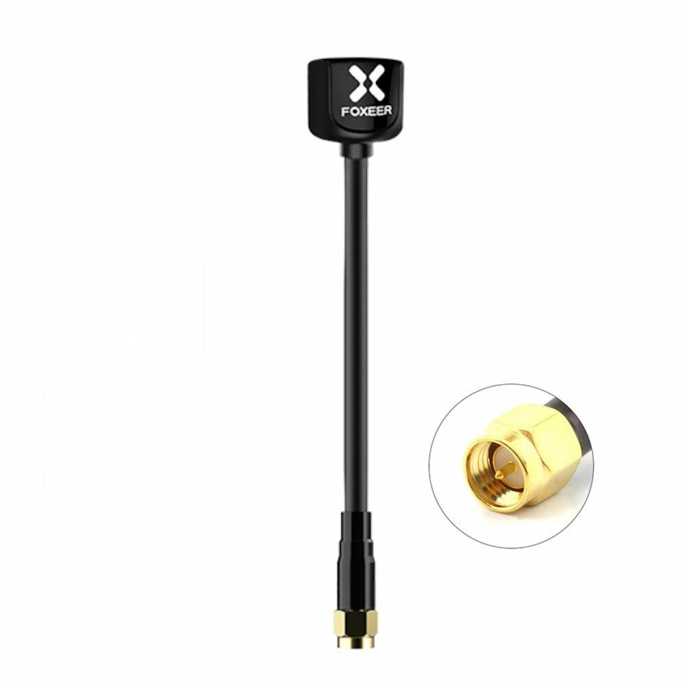 Антенна FPV Foxeer Lollipop 4 micro SMA LHCP 58G 26 DBi для FPV дронов квадрокоптеров самолетов