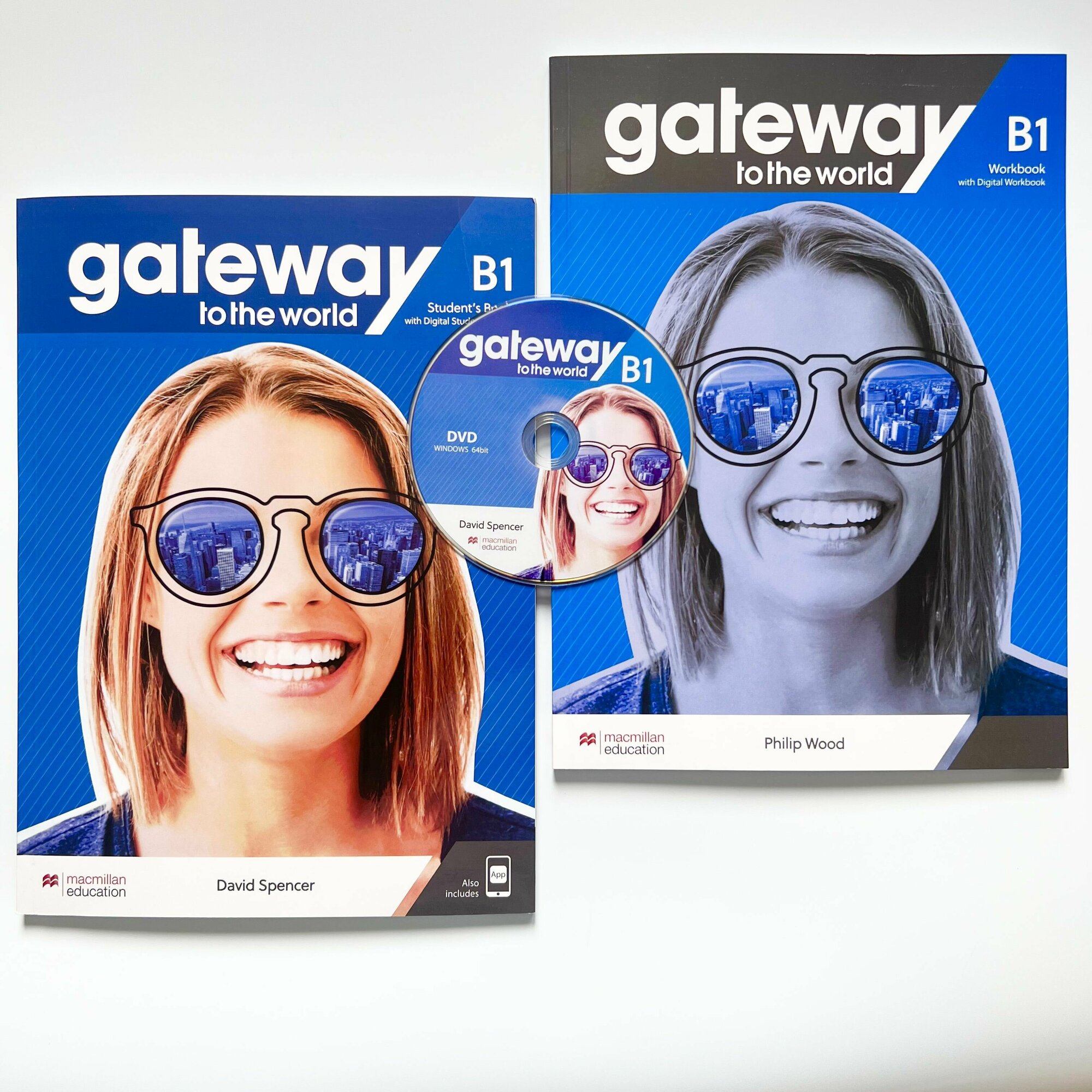 Gateway to the World B1. Полный комплект: Учебник + Рабочая Тетрадь + CD/DVD