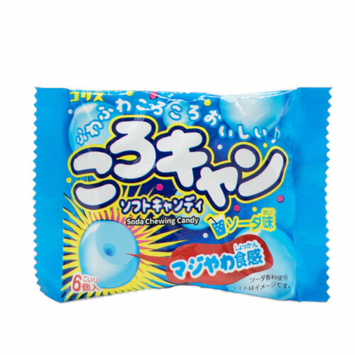 Мягкие конфеты со вкусом Сидр Coris 15 г, Япония