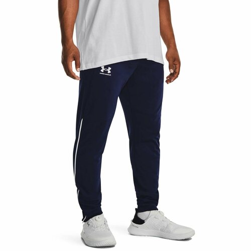 Брюки спортивные Under Armour, размер MD, белый, синий брюки under armour sportstyle joggers карманы размер xxl серый