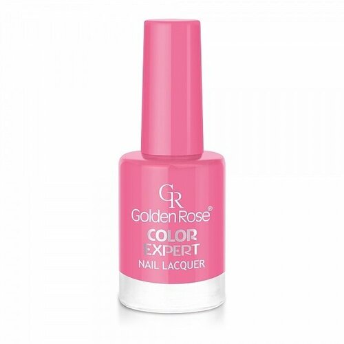 Golden Rose / Голден Роуз Лак для ногтей Color Expert 57 розовый в стеклянном тюбике 10.2мл / покрытие для маникюра и педикюра