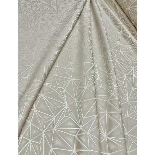 Ткань для штор Viva текстиль, портьера жаккард, высота 2.8 м, на отрез от 1 метра портьера бамбук 135х260 см жаккард