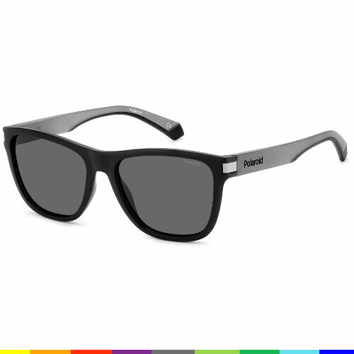 Солнцезащитные очки Polaroid PLD2138SO6W, черный солнцезащитные очки polaroid прямоугольные оправа металл поляризационные с защитой от уф устойчивые к появлению царапин для мужчин серый