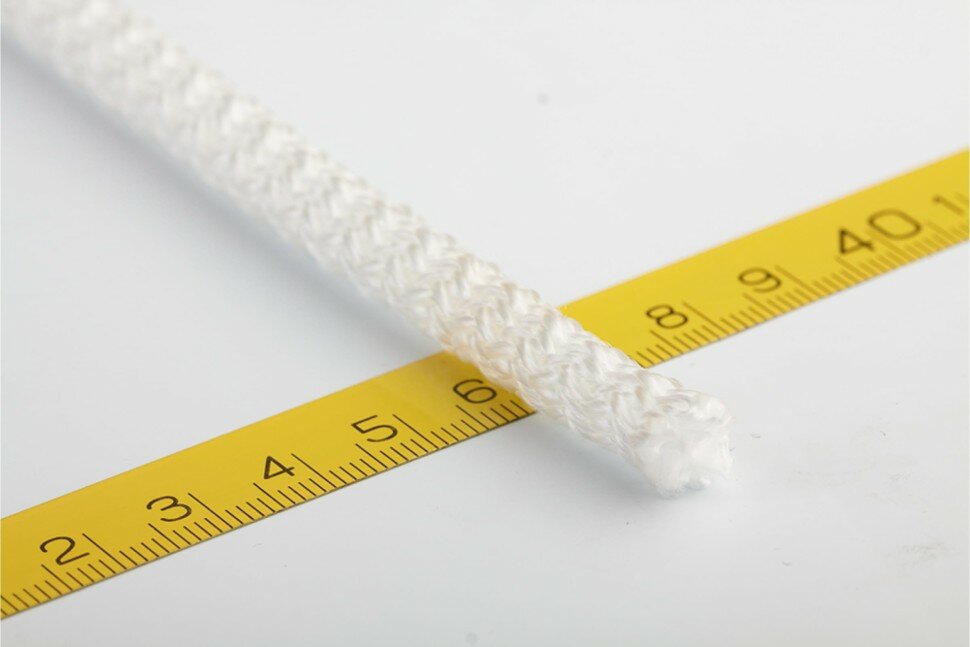 Шнур бытовой Сибшнур 6 мм цвет белый, 10 м/уп. - фотография № 4