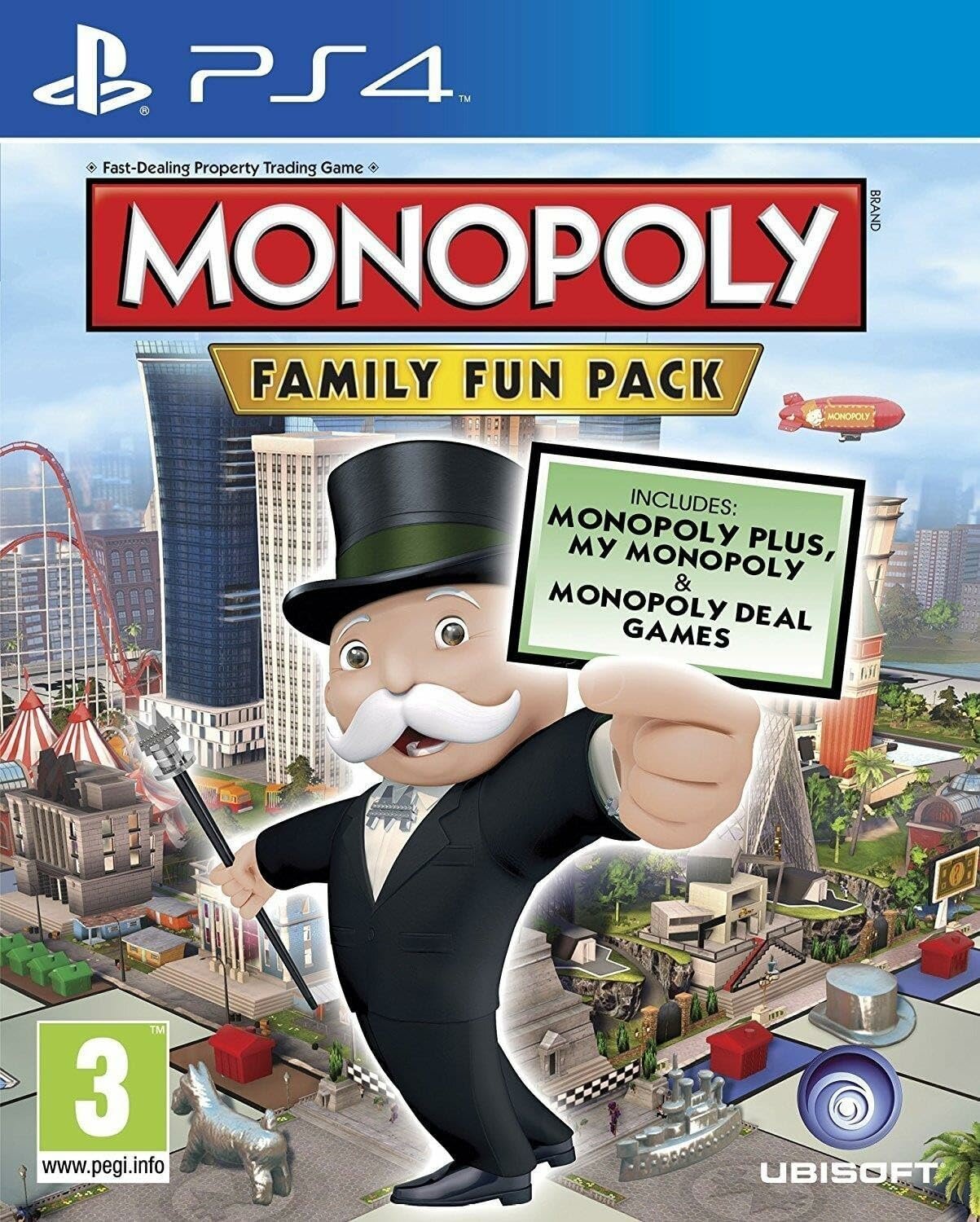 Monopoly Family Fun Pack (PS4, русская версия)
