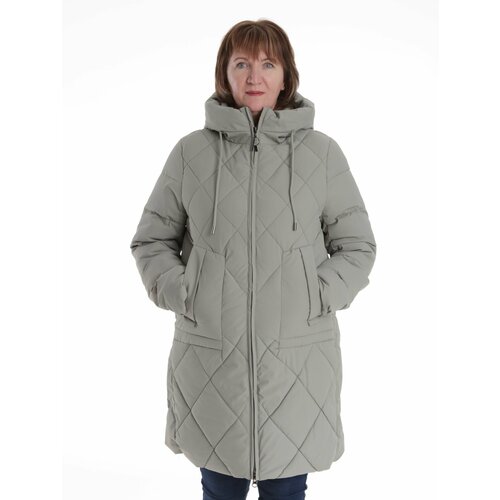 фото Куртка , размер 50, зеленый carri sossi