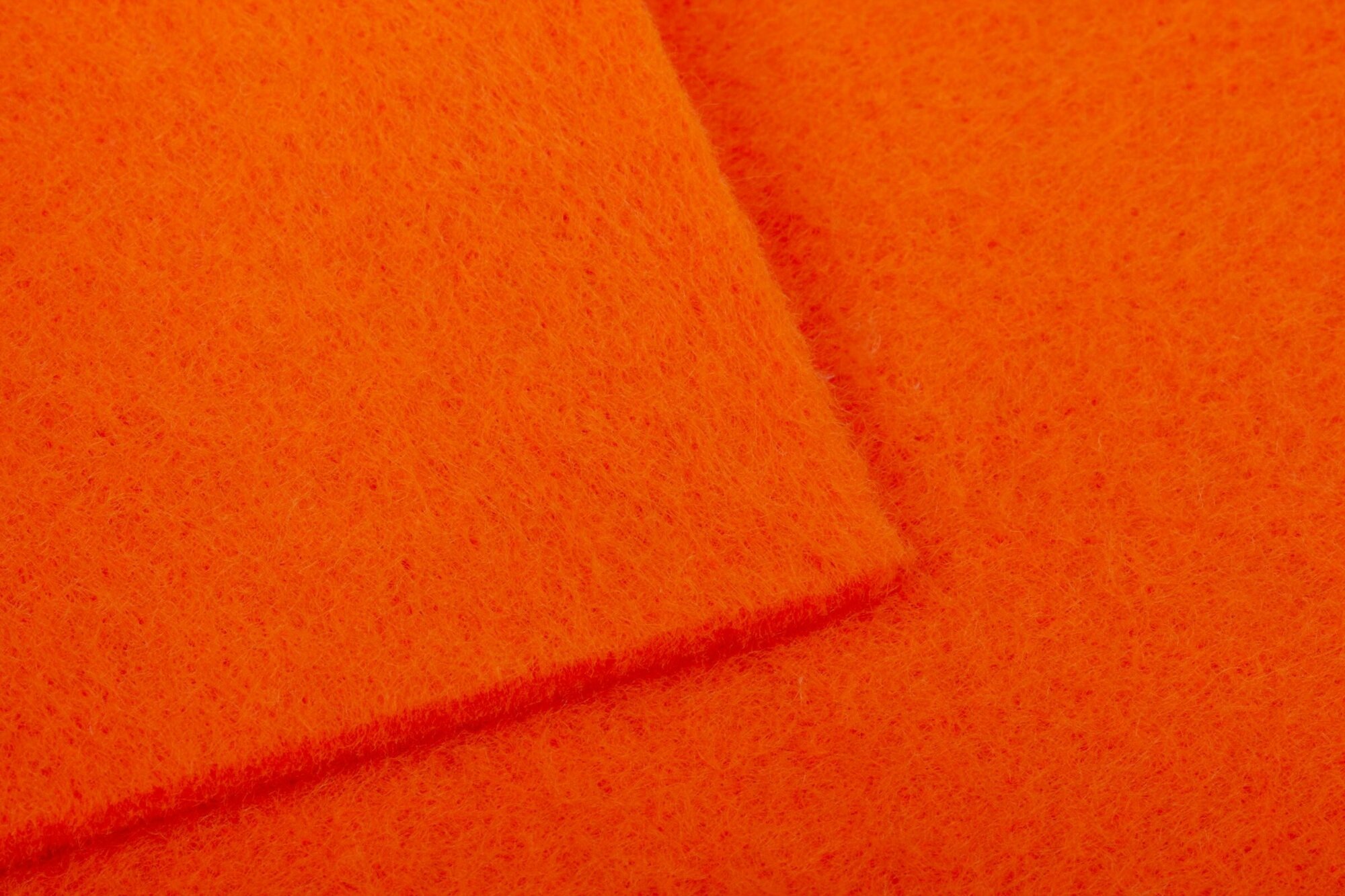 Фетр декоративный BLITZ 100%полиэстер, люминесцентно-оранжевый (901), 2,2мм, 30*45см, 1шт